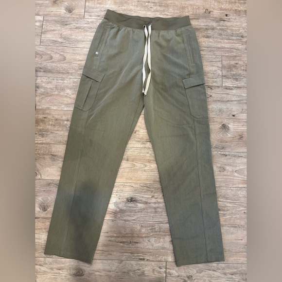 Figs Pants - FIGS Green Scrub Pants Size Tall Large